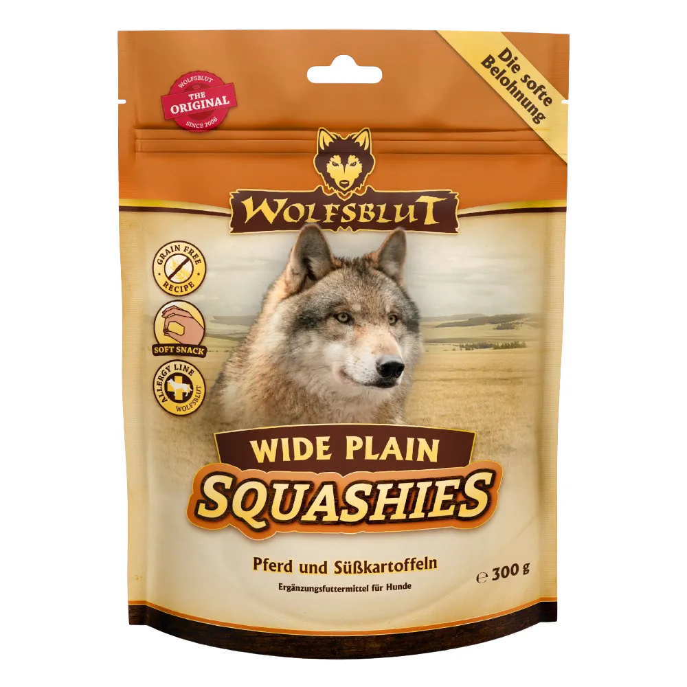 Wolfsblut Wide Plain Squashies Pferdefleisch mit Süsskartoffel