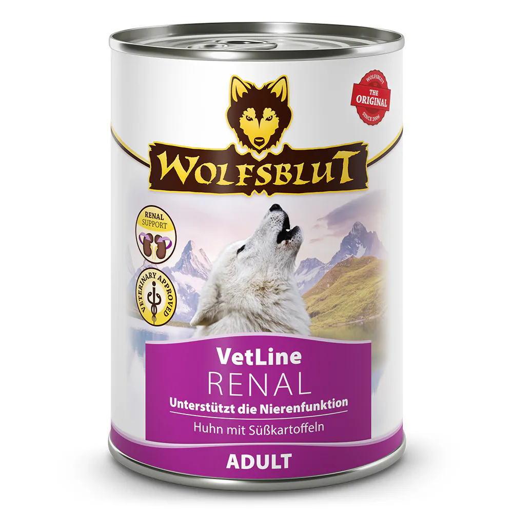 Wolfsblut VetLine Renal Adult Huhn mit Süsskartoffeln