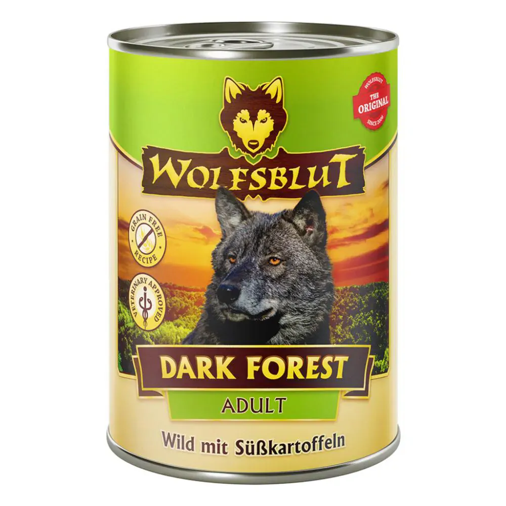 Wolfsblut Adult Dark Forest Wild mit Süsskartoffel